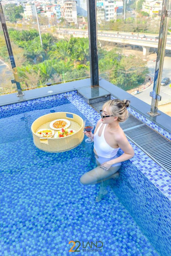 Sunny 22Land Residence Hotel 2 Hanoi Bagian luar foto