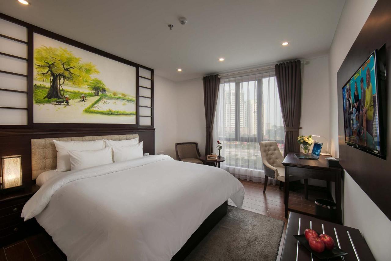 Sunny 22Land Residence Hotel 2 Hanoi Bagian luar foto