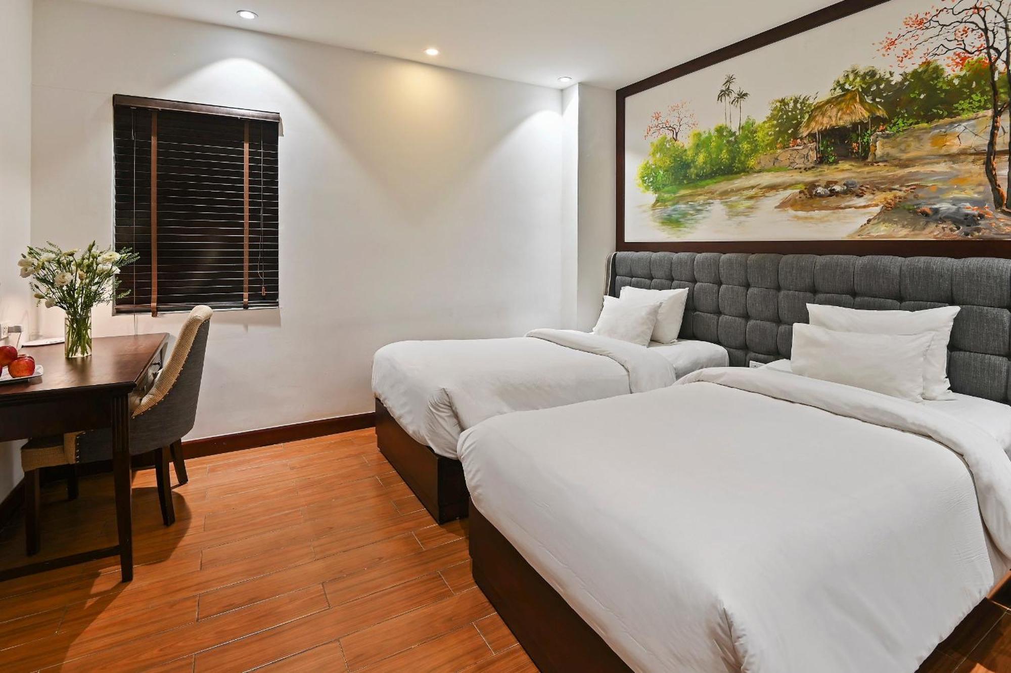 Sunny 22Land Residence Hotel 2 Hanoi Bagian luar foto
