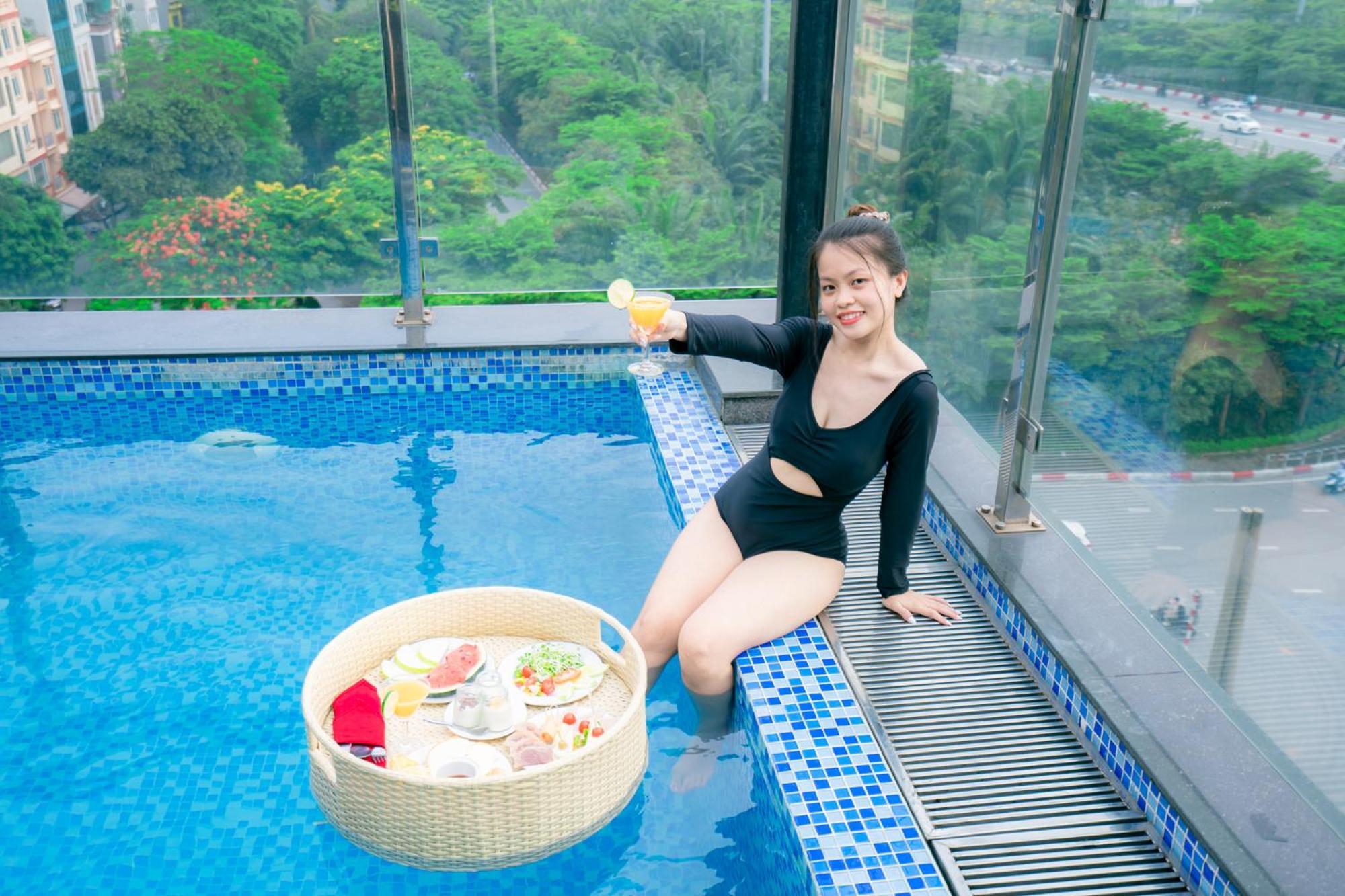 Sunny 22Land Residence Hotel 2 Hanoi Bagian luar foto