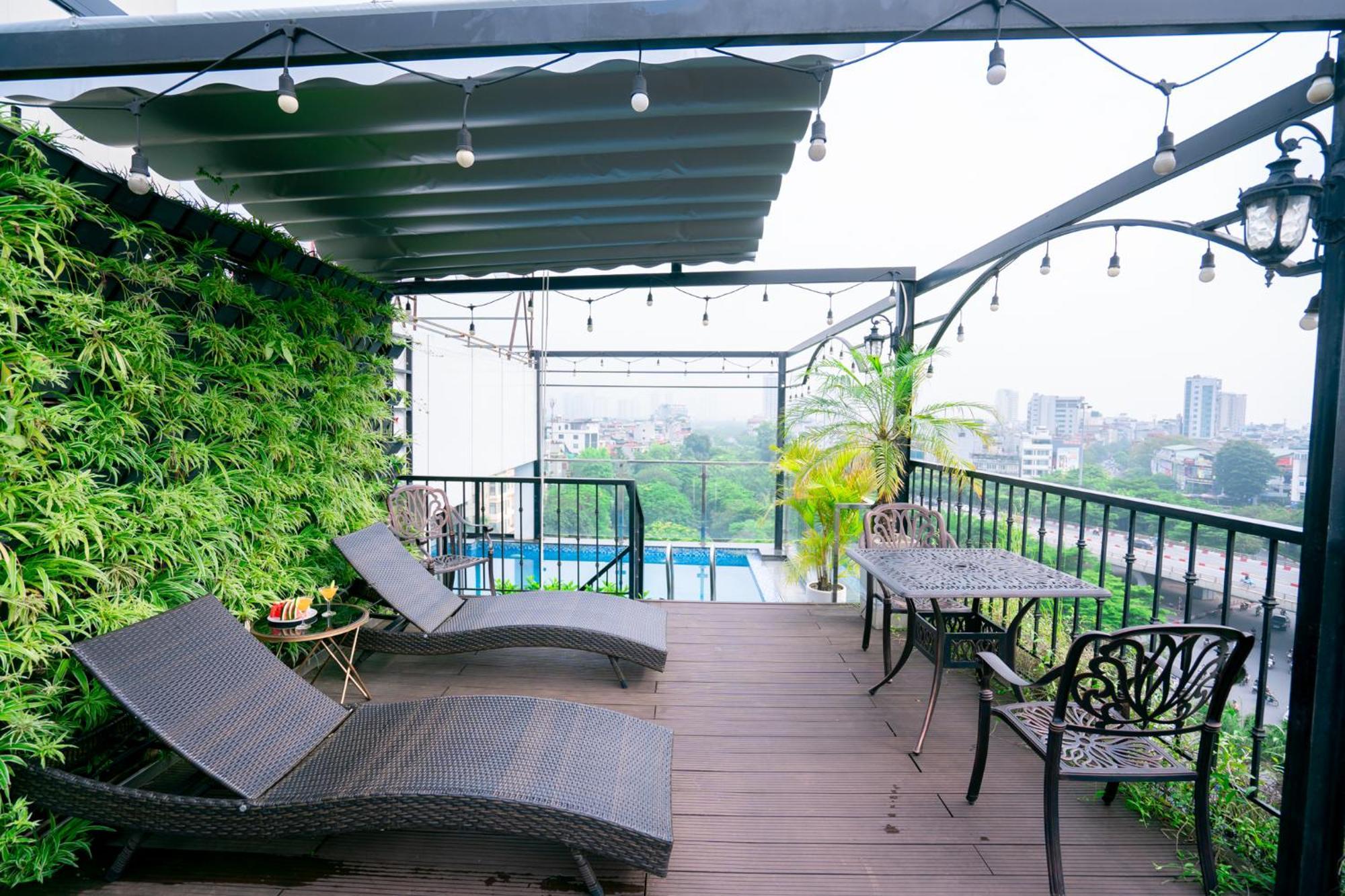 Sunny 22Land Residence Hotel 2 Hanoi Bagian luar foto