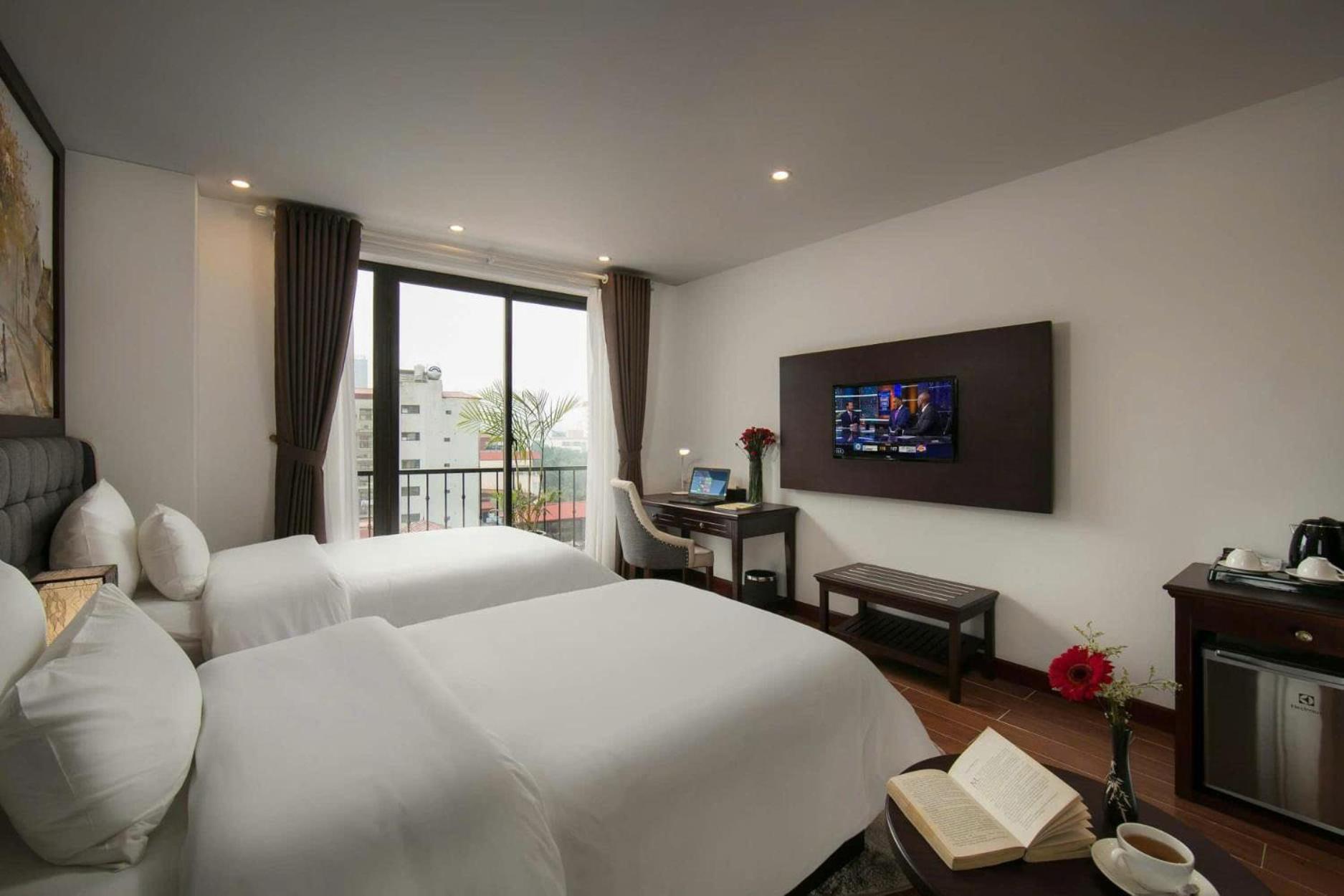 Sunny 22Land Residence Hotel 2 Hanoi Bagian luar foto