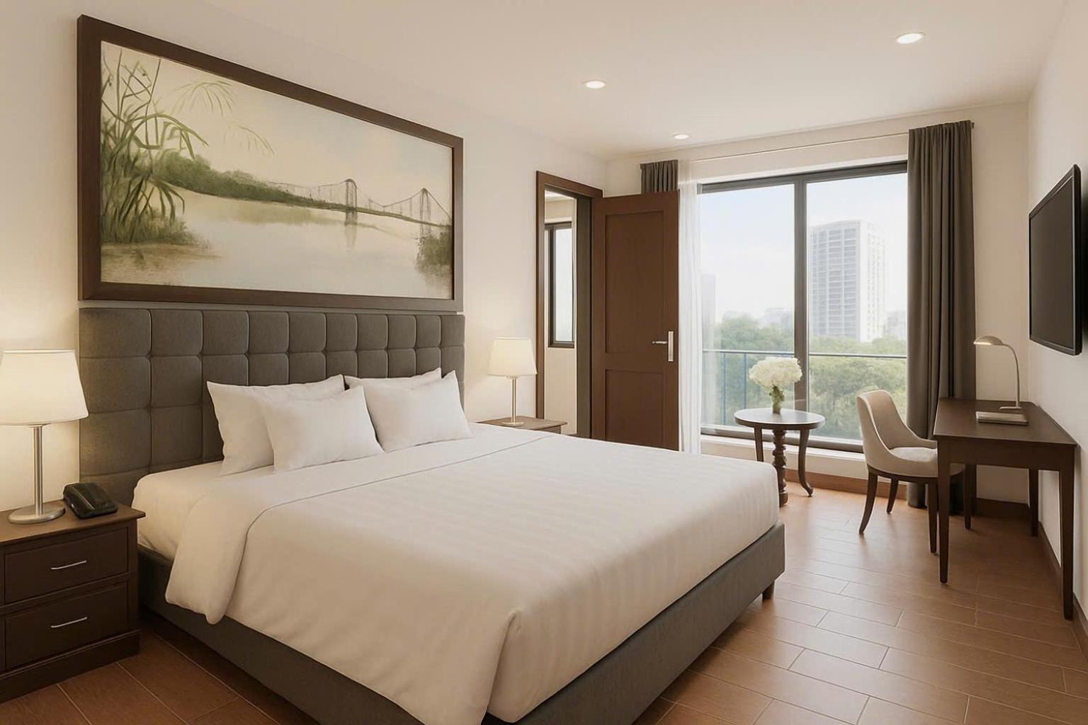 Sunny 22Land Residence Hotel 2 Hanoi Bagian luar foto